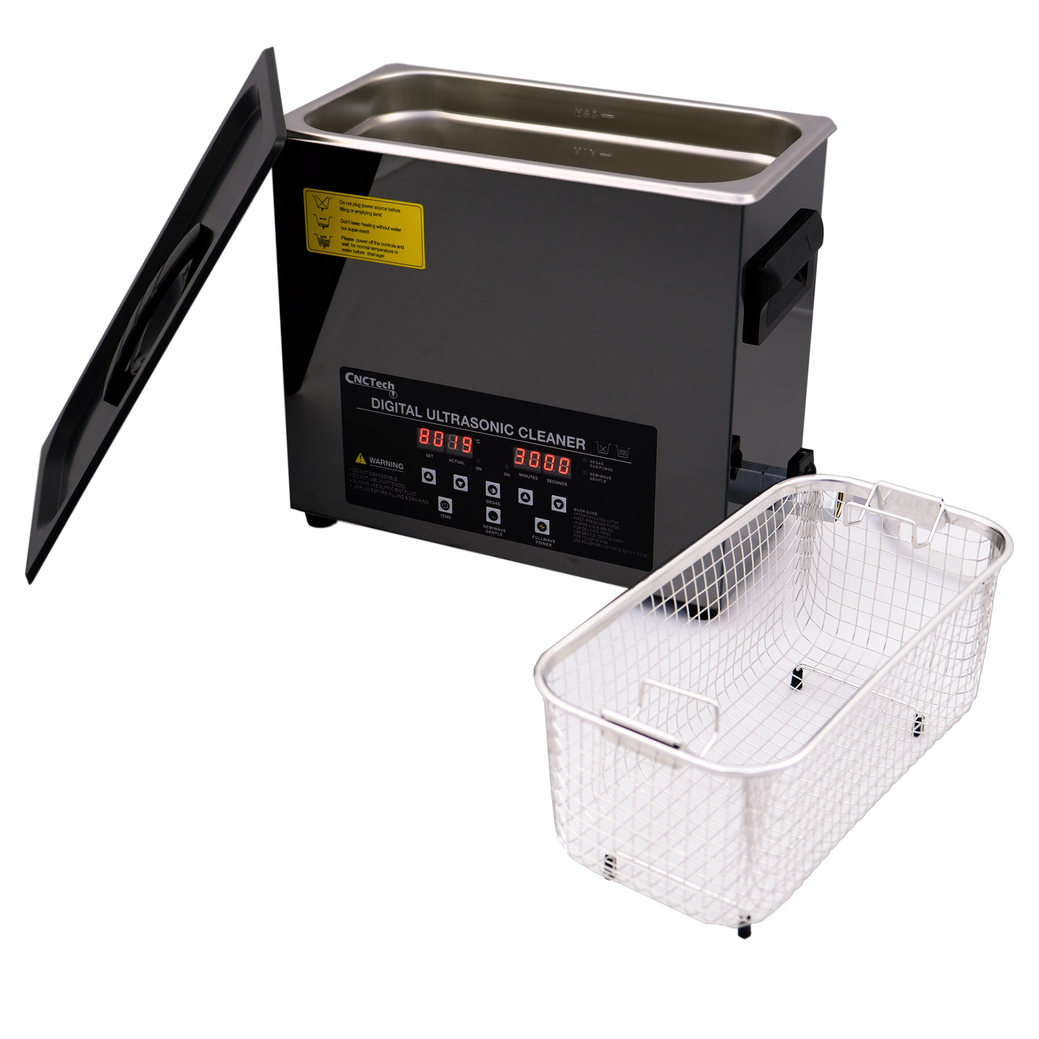 Ultrazvuková čistička GX30A displej